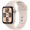 Apple Watch SE 2 2023 40mm GPS Starlight Aluminum Case with Starlight Sport Band - M/L